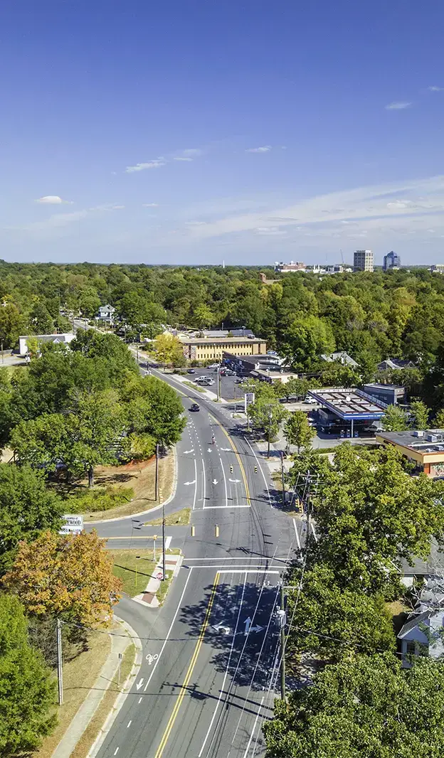 Aerial of North Charleston, SC